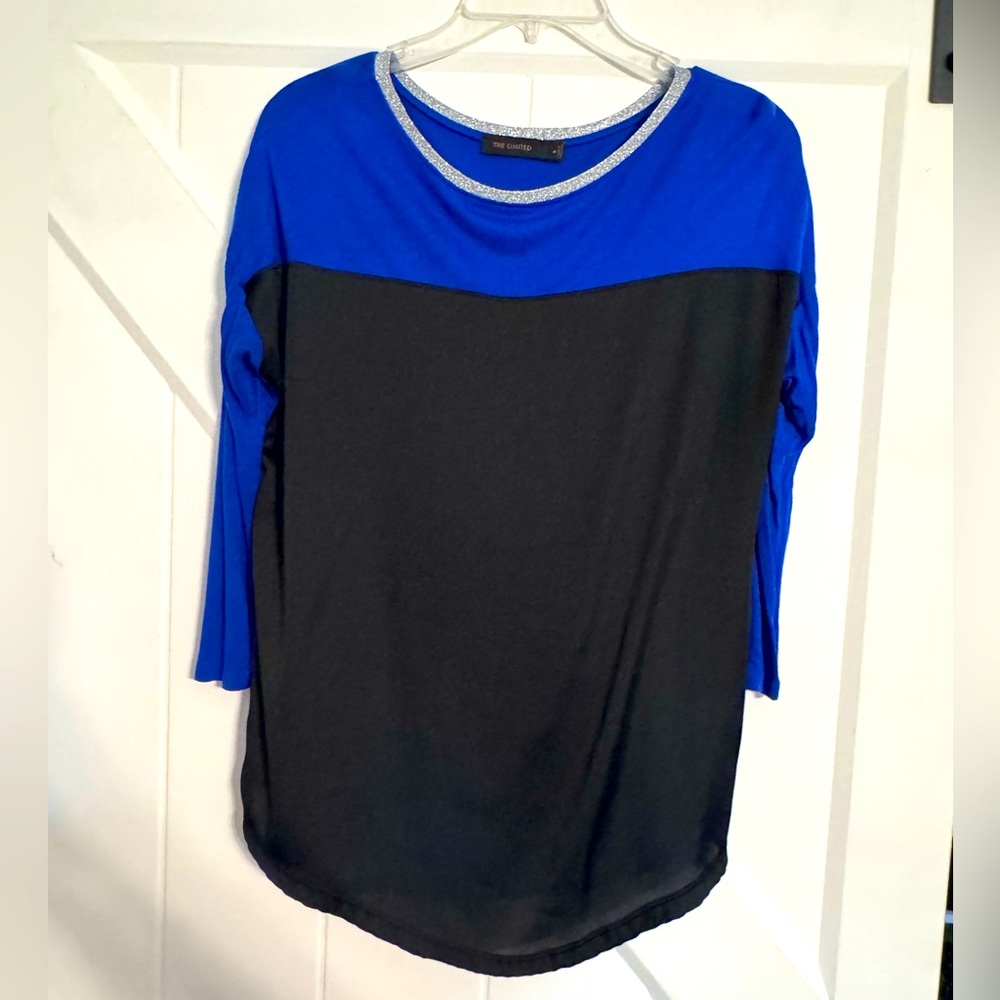 The Limited block color top